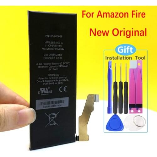 New Original 58-000068 26S1003-A For Amazon1 Fire 2400mAh Battery