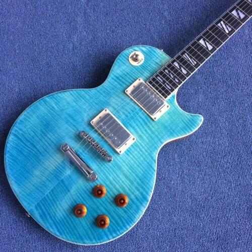 OEM 6-string electric guitar, rosewood fingerboard, tiger Flame Maple top , free delivery