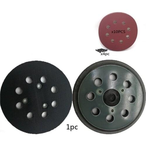 ORIGINAL MAKITA 743081-8 5" 3Nails SANDER PAD-HOOK & LOOP FOR ORBITAL SANDERS Chassis Pad