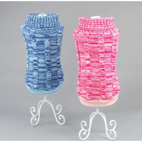 Autumn Winter Pet Dog Sweater Small Dog Clothes Puppy Sweater For Pet Dog Knitting Crochet Cloth Dogs Sweater Decoration