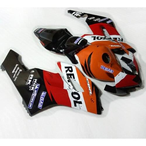 Motorcycle Bodywork Full Fairing Kit for Honda CBR1000RR 04 05 Orange Red White Sport Fairings Set CBR 1000RR 2004 2005