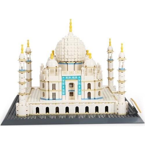 DIY Great Architecture Building Blocks TAJ MAHAL of AGRA 1505pcs Bricks Educational Toys for Children Gifts