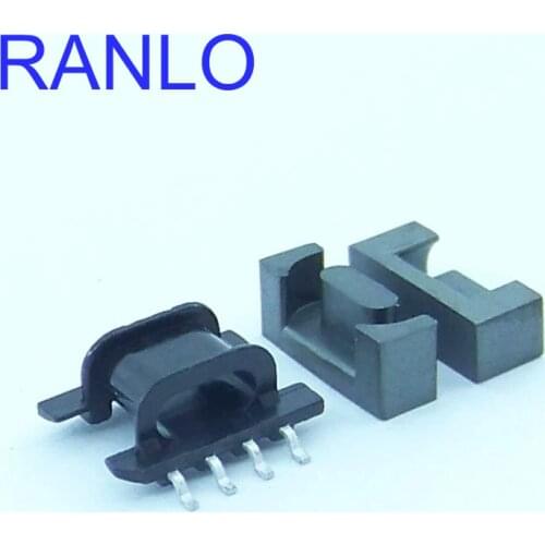 EPC10 SMT 4+4 transformer bobbin frame ferrite core PC40