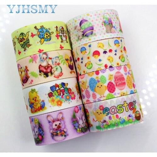 YJHSMY D-18111-117,10 yards, 25 mm Cartoon Printed grosgrain ribbons,DIY handmade Hair accessories Material wedding gift wrap