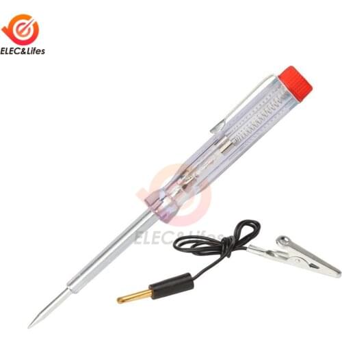 6V 12V 24V Circuit Voltage Tester Pen for Car motorcycle Automotive Induction electroscope pen Inductive Test clip
