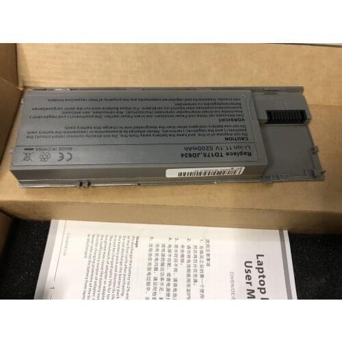 5200MAH Laptop Battery DL6200LH-S7 for Dell D620 D630 D631 PC764 M2300 JD648 KD492 PP18L D830N