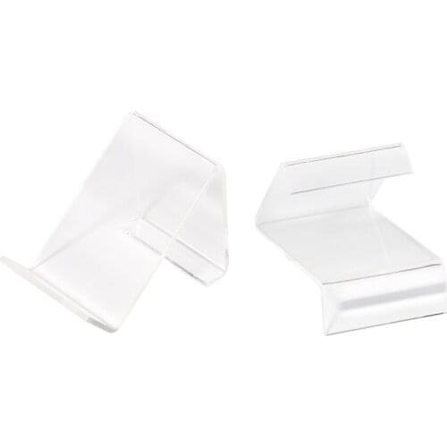 Acrylic cell phone MP3 lighter cosmetics box holder display rack desktop showing display stand phone rack