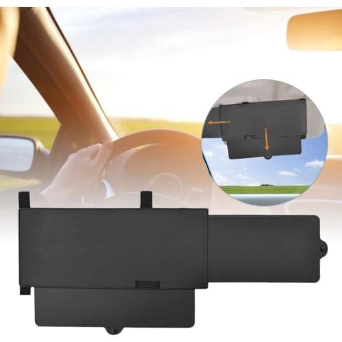 Car Sun Visor Polarized Sunshade Plate Clear Vision Anti-UV Rotatable Adjustable Sun Visor Blocker Universal Sun Visor