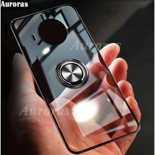 Auroras For Nokia X10 Case Full Protection Shockproof Soft Silicone Matte Cover For NOKIA X20 Ring Holder Cover