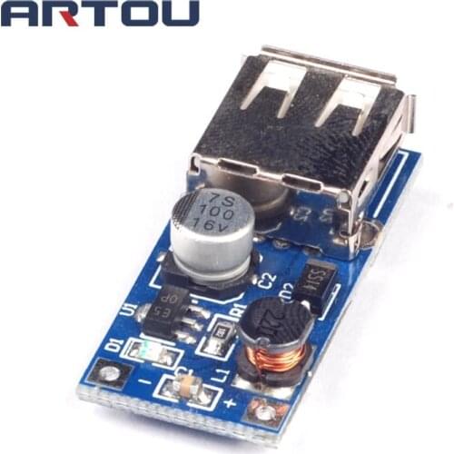 DC-DC Converter Step Up Boost Module 0.9-5V to 5V 600MA USB Charger For MP3 MP4 Camera