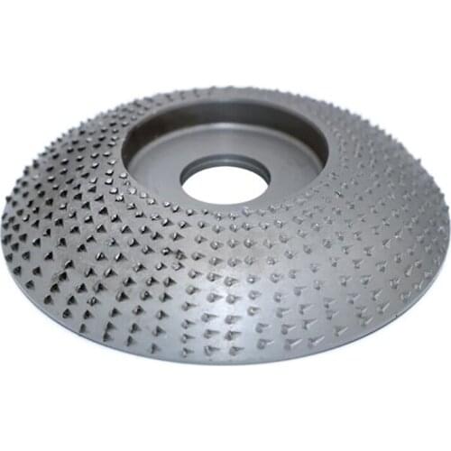 Wood Carving Disc Shaping Disc, 100mm/95mm/85mm Diameter 16mm Bore, High Carbon Steel Woodworking Angle Grinder Attachment