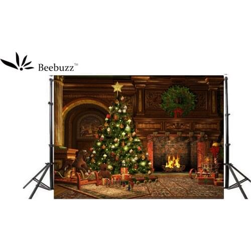 Beebuzz photo backdrop christmas tree and dictation decoration background