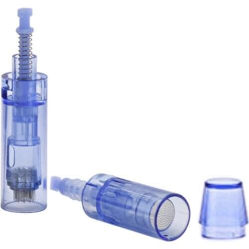 Tattoo Cartridge Needles 10Pcs for Electric A1 Derma Machine Pen MTS Microneedles Permanent Makeup Beauty Supply