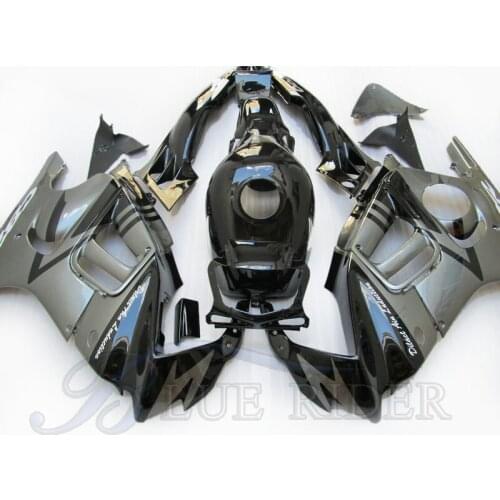 Fairing Kit Motorcycle Parts For HONDA CBR 600 F3 Bodyworks Fairings Kit 1997 - 1998 CBR600 F3 97 98 Aftermarket Grey Black