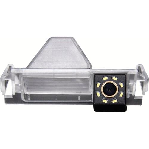 Misayaee Car Rear View Reverse Parking Camera Golden 8 LED for Hyundai Verna 2018 2018 Night Vision Waterproof