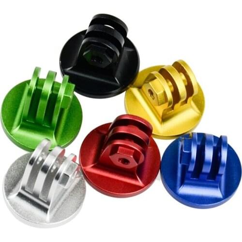 Multi-color CNC Tripod Mount Adapter For GoPro HERO 7/6 /5 /5 Session /4 Session /4 /3+ /3 HD action camera small accessories