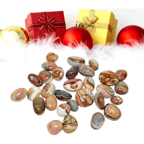 Natural Agate Stone Good Luck Madagascar Hand Piece Pendant Keep Body Health Raw Material Specimen Collection Stone Gift