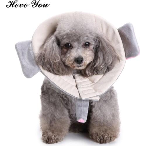 Heve You Elephant Elizabeth Dogs Collar for Dog Soft Recovery Pet Collar for Dogs Neck Wound Healing Prevent Puppy Lick Wound