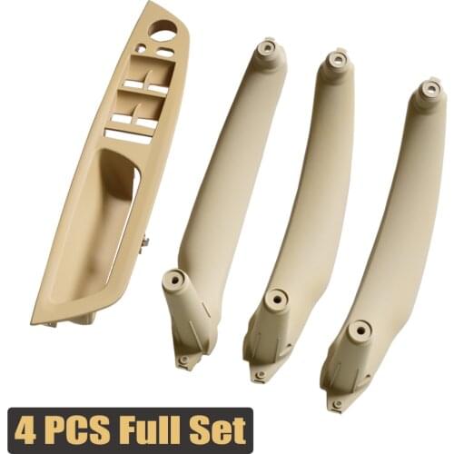 Armrest Car left front drivers seat LHD Interior Door Handle Inner Panel Pull Trim Cover For BMW X5 E70 LCI xDrive40i 2013