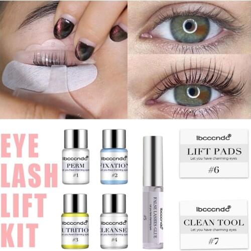 Professional Lash Lift Kit Eyelash Perming Kit for Eyelash Perm with Rods Glue Dropshipping Salon Home Use Lash Lifting Tools