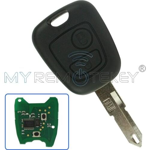 Remote Car Key 2 Button NE72 433mhz ID46 For Citroen C5 Peugeot 206 Keyless Entry Free Shipping Remtekey Intelligent Card