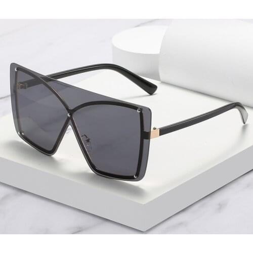 Fashion Sunglasses Men Oversized Sun Glasses Vintage Big Frame for Men and Women Summer Shades Outdoor Gafas De Sol Mujer