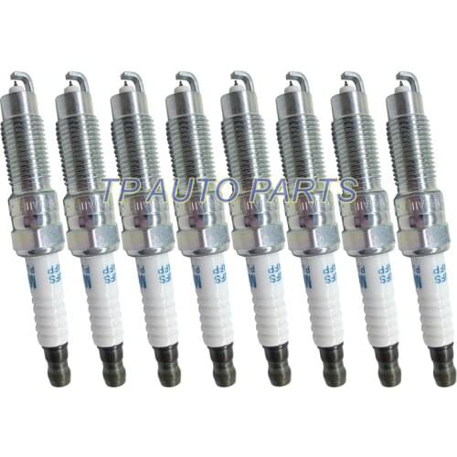 8 PCS Spark Plug For For-d Lin-coln Mer-cury OEM SP-509 HJFS-24-FP SP509 HJFS24FP