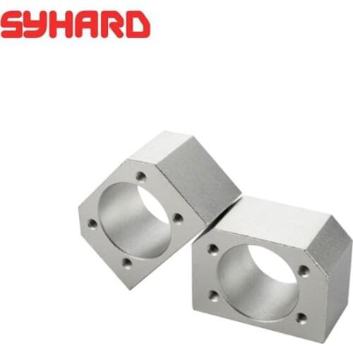 High quality mount bracket CNC parts ballscrew nut housing bracket holder Fits BSG1616/2020/2525/3232/4040