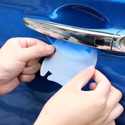 2019 Car door handle Protective film for DACIA SANDERO STEPWAY Dokker Logan Duster Lodgy
