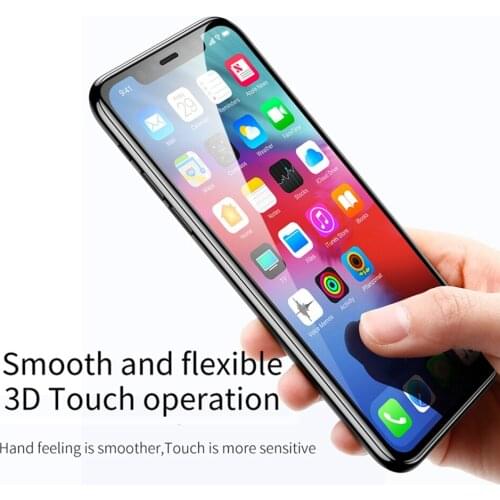 0.3mm HD Screen Protector Tempered Glass For iPhone Xs Max X XS Xr 3D Full Cover Protective Glass For iPhone Xs Max X Protection