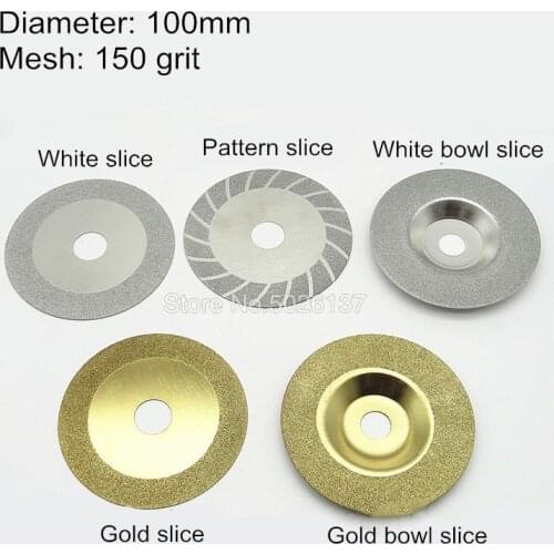 1Pcs Diamond Wheel Cutting Electroplated Saw Blade Grinding Disc Grain Rotary Tool Drill Power Tools Attachment Glass Angle