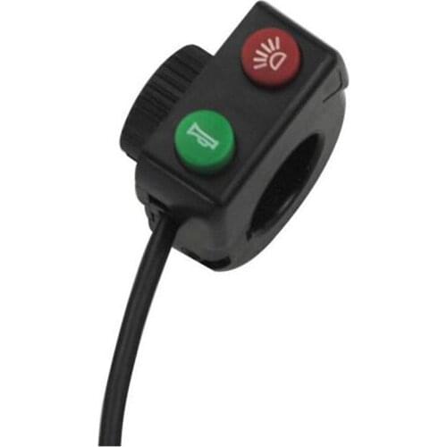 2 in 1 Motorcycle Combination Switch Headlight Switches Universal Horn Switch