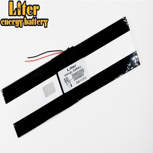 3080200 3.7V tablet battery 5500 mah each brand tablet universal rechargeable lithium batteries