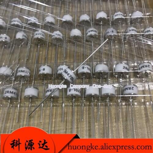50PCS/LOT Plug-in ceramic gas tube WDS2R470L-8 2RM470 470V 8X6 10KA 350V 400V 230v