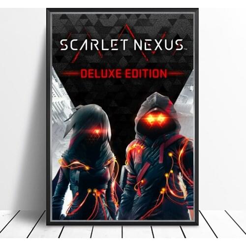 SCARLET NEXUS Video Game Canvas Poster Home Wall Painting Decoration (No Frame)