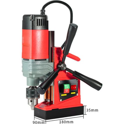 AX13/AX13RE Small Electric Magnetic Drill Floor Drill 220V Powerful Magnetic Drill Portable Industrial Grade Drilling Machine