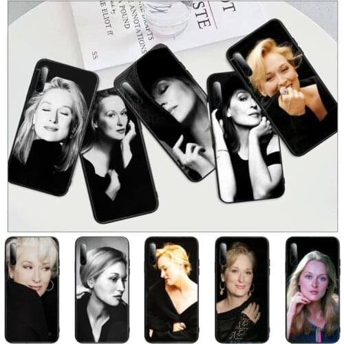 Meryl Streep actor Phone Case for iPhone 11 12 mini pro XS MAX 8 7 6 6S Plus X 5S SE 2020 XR high quality etui shell