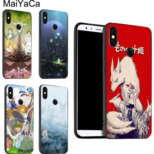 Princess Mononoke Case For Xiaomi Redmi Note 10 Pro 7 8 Pro 8T 9S Note 9 Pro Cover For Redmi 9 9T 9C 9A 8A