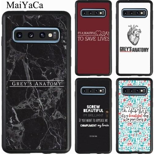 GREY GREYS ANATOMY Case For Samsung Galaxy S20 Plus S10 S9 Note 20 Ultra A51 A71 A31 A21S A20e A40 A50 A70 M31