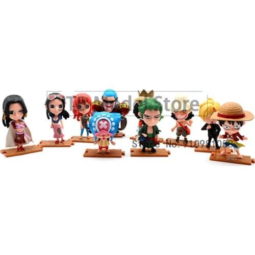 One Piece Action Figure Anime 7-9CM PVC Statue Collection Desktop Decoration Ornaments Toys Vinsmoke Sanji Decorative Figma