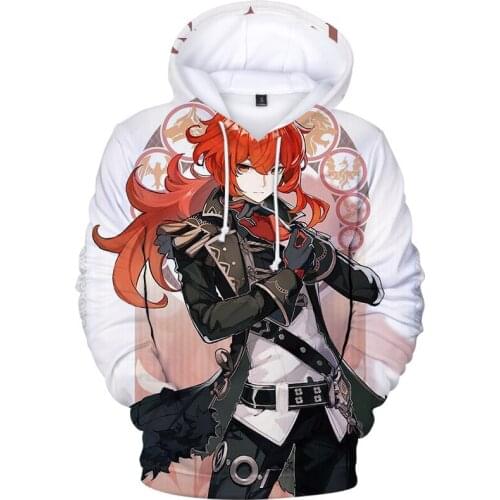 Hot Game Genshin Impact Hoodies Sweatshirts Men Women Streetwear Casual 3D Printed Cosplay Hooded Pullovers Tracksuit 2021