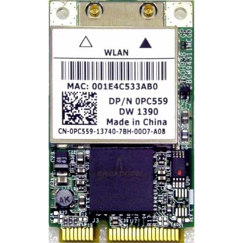 Wireless Adapter Card for Broadcom DW1390 Wireless Wifi Network pci-e Card for Dell Latitude D620 D630 WI-FI Wlan Network