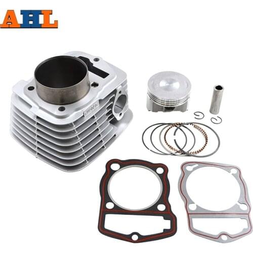 AHL 100% Brand Air Cylinder Block & Piston Kit & Gasket Kit For HONDA SL230 CRF230 FTR223 XR230 SL CRF FTR XR 230 Cylinder Kit