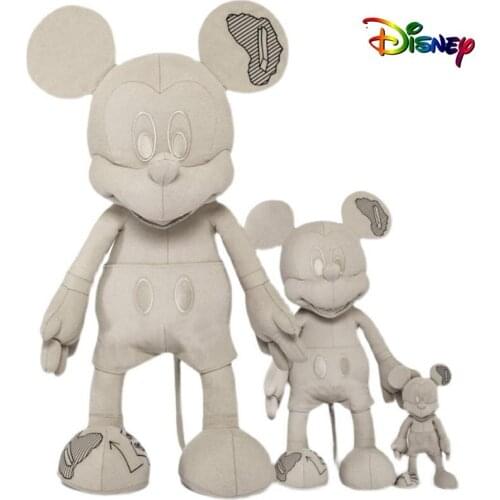 Disney Baby Toy Kawaii 47/113cm Mickey Doll Doll Plush Toy Standing Ornament Plush Doll Childrens Christmas Birthday Gift