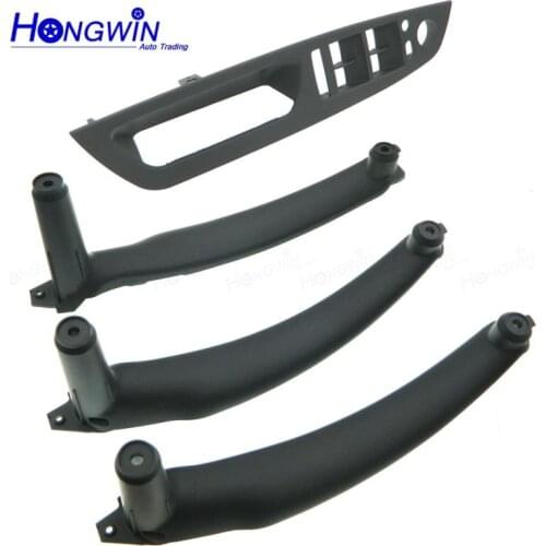 Left Right Interior Door Armrest Handles Panel Drivers Seat Button Switch Frame Storage Box For BMW E70 E71 X5 X6