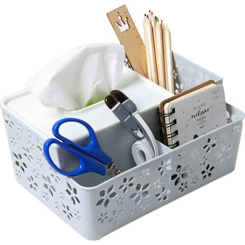 Desktop Storage Finishing Storage Boxes Multofunction Napkin Box Living Room Remote Control Cosmetic Stationery Storage Box