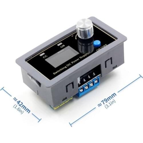 Programmable CNC Buck-boost DC Adjustable Regulated Power Supply Module Automatic Boost Converter Voltmeter Ammeter