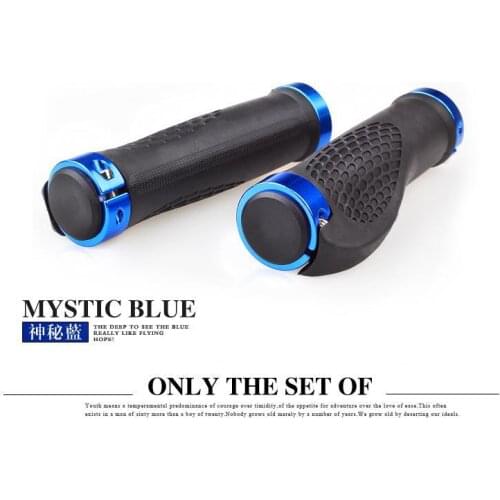 Q011Free shipping Cycling equipment high-quality aluminum skid bilateral locked mountain bike handlebar suit Multicolor optional