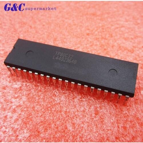 1/5PCS TP80C32 TP80C 40PINS CHMOS SINGLE-CHIP 8-BIT MICROCONTROLLER IC diy electronics