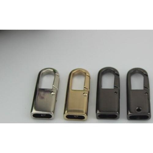 100pcs/lot 3 kinds of color bag hook portable wearing tape handle key chain hook screw